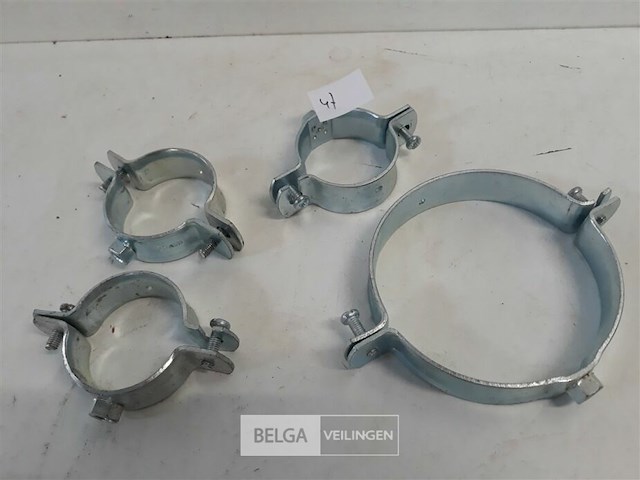 4 x ophangbeugel metaal mix - afbeelding 3 van  3