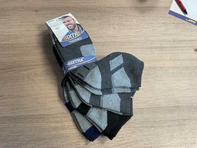 4 x paar thermo sokken; maat 39-42 - afbeelding 1 van  4