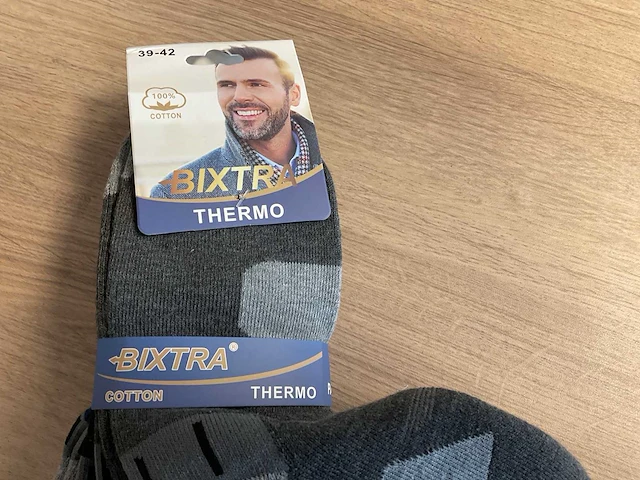 4 x paar thermo sokken; maat 39-42 - afbeelding 2 van  4