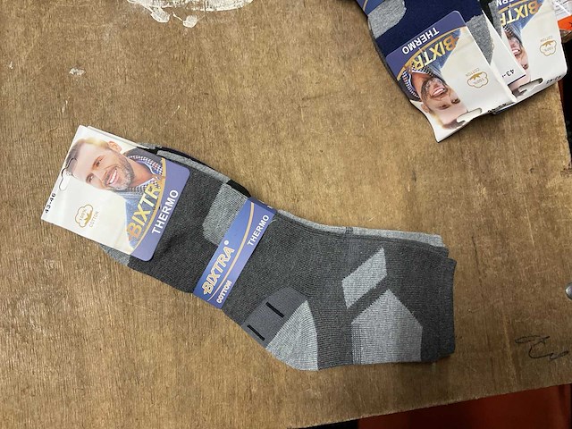 4 x paar thermo sokken; maat 43-46 - afbeelding 1 van  4