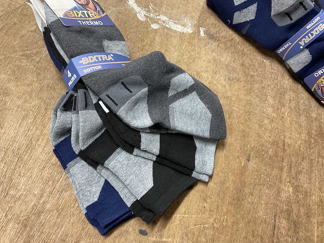 4 x paar thermo sokken; maat 43-46 - afbeelding 2 van  4