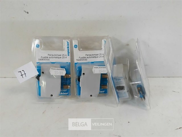 4 x penautomaat vynckier 25a - afbeelding 2 van  3