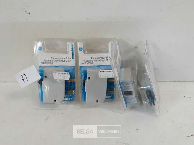 4 x penautomaat vynckier 25a - afbeelding 2 van  3