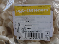 4 x pgbfast afdekdop houtdraadbout ø7 7,5x30/r9001/100 - afbeelding 2 van  2
