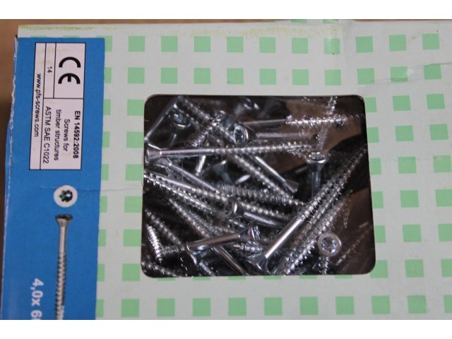 4 x pgbfast mdf-schroef pfs+ vk 60° ø4x60 zn/200 - afbeelding 3 van  3