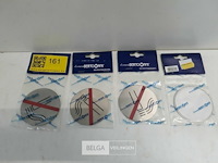 4 x pictogram verboden roken inox - afbeelding 2 van  3