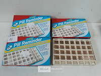 4 x pillendoos 7dagen 4per dag - afbeelding 2 van  3