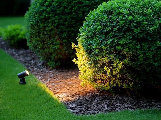 4 x prikspot gu10 fitting zwart draaibaar waterdicht - afbeelding 4 van  5