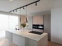 4 x railspot gu10 decoratief hanglamp cilinder 24cm zand zwart - afbeelding 3 van  8