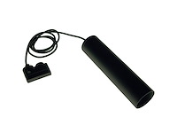 4 x railspot gu10 decoratief hanglamp cilinder 24cm zand zwart - afbeelding 7 van  8
