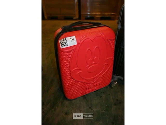4 x reiskoffer / handbagage op wielen - afbeelding 5 van  8