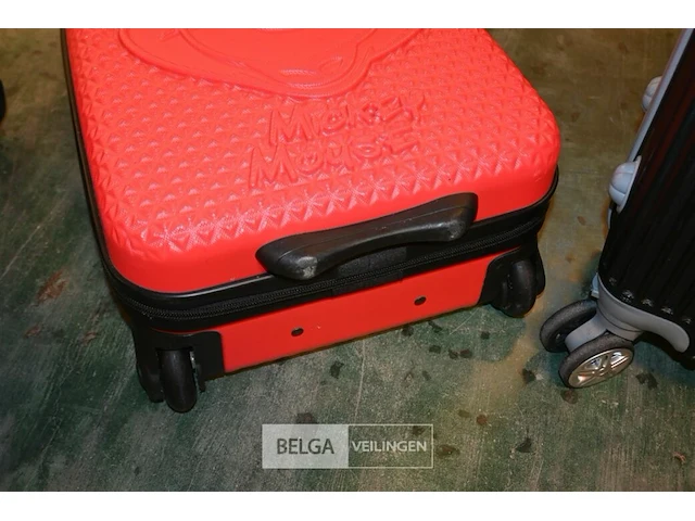 4 x reiskoffer / handbagage op wielen - afbeelding 6 van  8