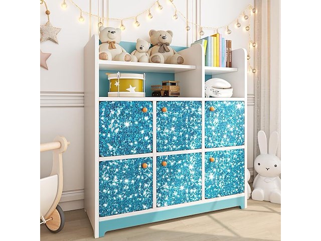4 x rewallpaper pailletten glitterbehang - afbeelding 2 van  3