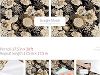 4 x rewallpaper zelfklevend behang (44,5 cm x 12 m) - afbeelding 2 van  3