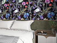 4 x rewallpaper zelfklevend behang met bloemen - afbeelding 6 van  6