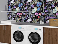 4 x rewallpaper zelfklevend behang met bloemen - afbeelding 3 van  6