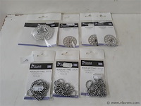 4 x rooster voor afloop + 3 x ketting voor stop