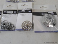 4 x rooster voor afloop + 3 x ketting voor stop - afbeelding 2 van  2