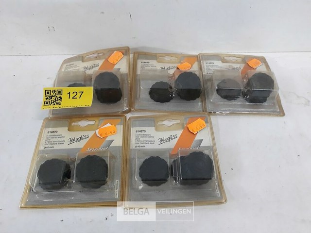 4 x schokdempers voor wasmachine 4 stuks 40 mm - afbeelding 1 van  3