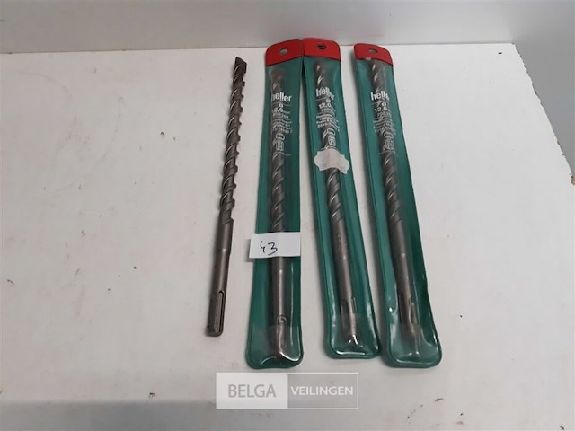 4 x sds boren heller 12mm 200/260 - afbeelding 1 van  3