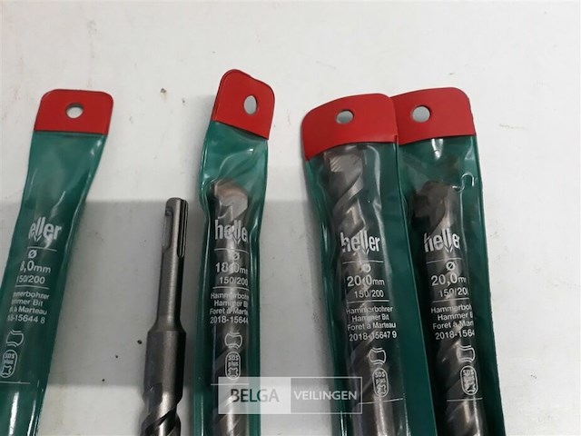 4 x sds boren heller 2x 18mm 150/200 + 2x 20mm 150/200 - afbeelding 3 van  3