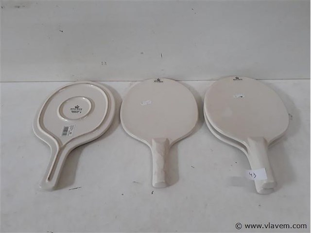 4 x serveerbord royal boch als pallet - afbeelding 1 van  2