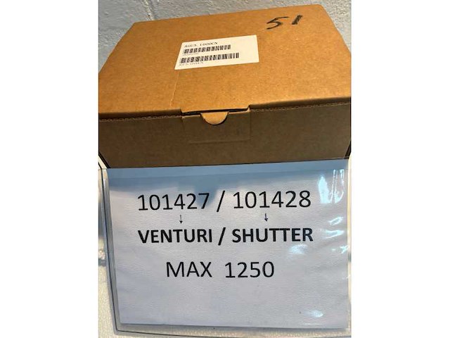 4 x siemens/ximenzi venturi /gasventielblok met flens 1000 kw (4x) - afbeelding 5 van  5
