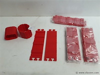 4 x siliconen cake bakmatjes 17x5,5 cm - afbeelding 1 van  2