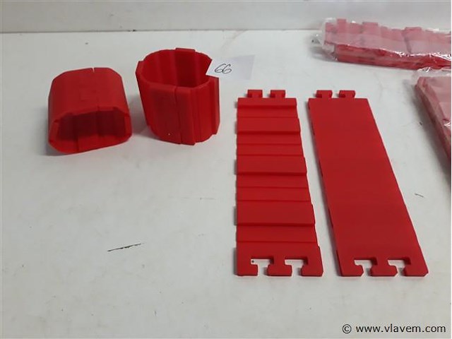 4 x siliconen cake bakmatjes 17x5,5 cm - afbeelding 2 van  2