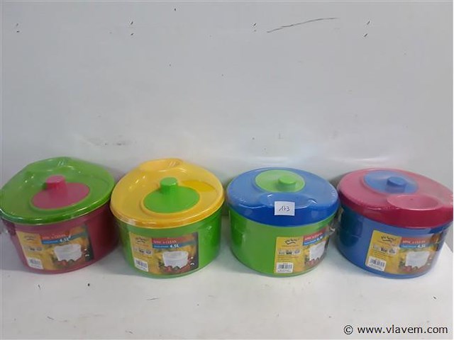 4 x sladroger mix kleuren 4,5 l - afbeelding 1 van  2