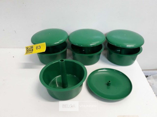 4 x slakkenval pvc 13,5 cm - afbeelding 1 van  3