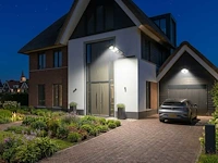 4 x solar xps straat lantaarn + pir + afstandsbediening - afbeelding 7 van  8
