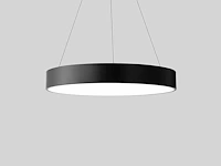 4 x solo area 60 led pendellamp zwart - afbeelding 1 van  8