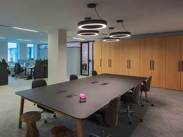 4 x solo arena 54 led pendellamp zwart - afbeelding 8 van  9