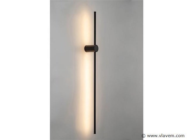 4 x solo baston led wandlamp zwart - afbeelding 1 van  9