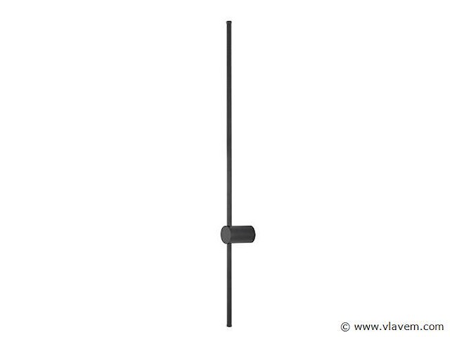 4 x solo baston led wandlamp zwart - afbeelding 2 van  9