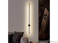 4 x solo baston led wandlamp zwart - afbeelding 6 van  9