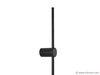 4 x solo baston led wandlamp zwart - afbeelding 4 van  9