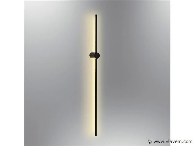 4 x solo baston led wandlamp zwart - afbeelding 5 van  9
