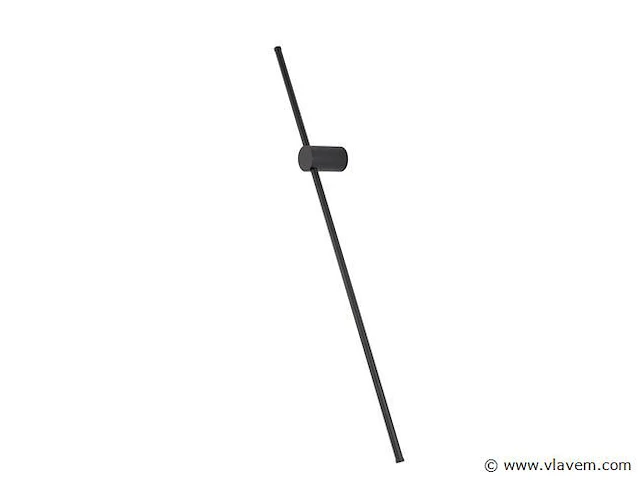 4 x solo baston led wandlamp zwart - afbeelding 3 van  9