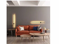 4 x solo baston led wandlamp zwart - afbeelding 7 van  9