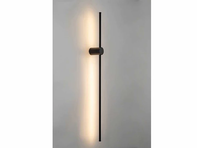 4 x solo baston led wandlamp zwart - afbeelding 9 van  9