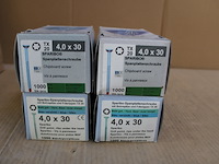 4 x sparibo boorschroef 4,0 x 30 (ip: 1000 stuks) - afbeelding 1 van  2