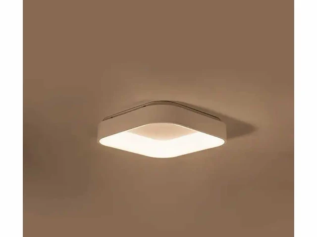 4 x squared plafond lamp wit - afbeelding 2 van  6