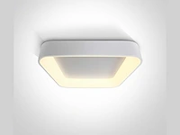 4 x squared plafond lamp wit