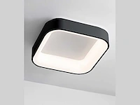 4 x squared plafond lamp zwart - afbeelding 7 van  7
