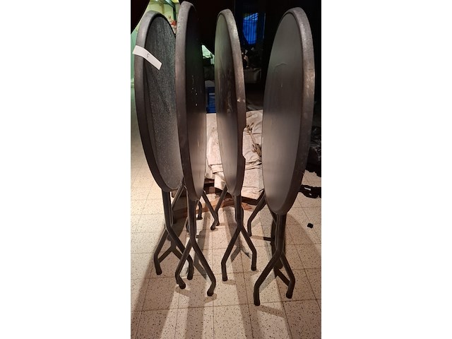 4 x sta tafels - afbeelding 1 van  1