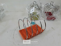 4 x staander voor servetten - afbeelding 3 van  3