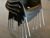 4 x stapelstoel - afbeelding 1 van  4