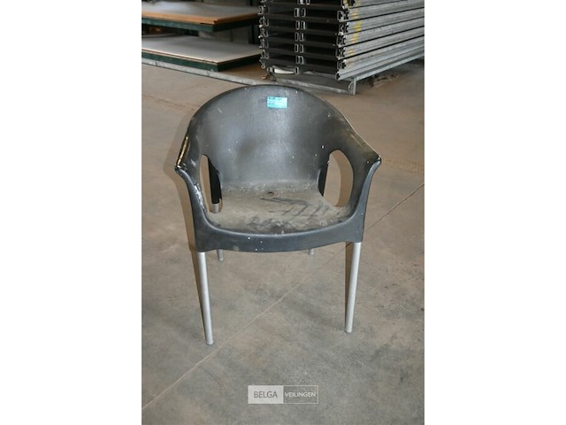 4 x stapelstoel - afbeelding 3 van  4